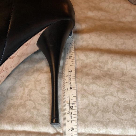 Fab L.A.M.B. Black leather booties - Picture 6 of 7